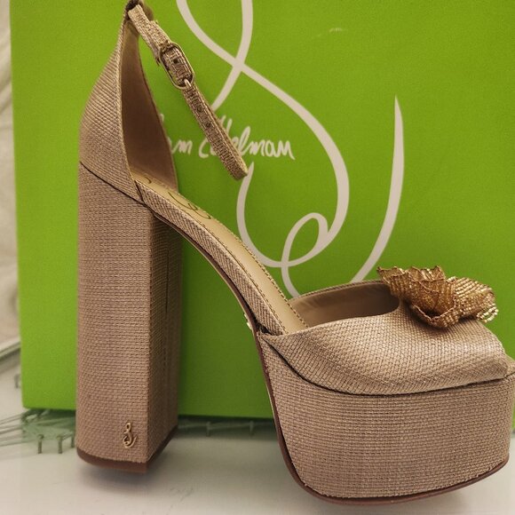 Sam Edelman "Kori Flora" Platform Sandals. NIB. Size 8.5 - Picture 1 of 11
